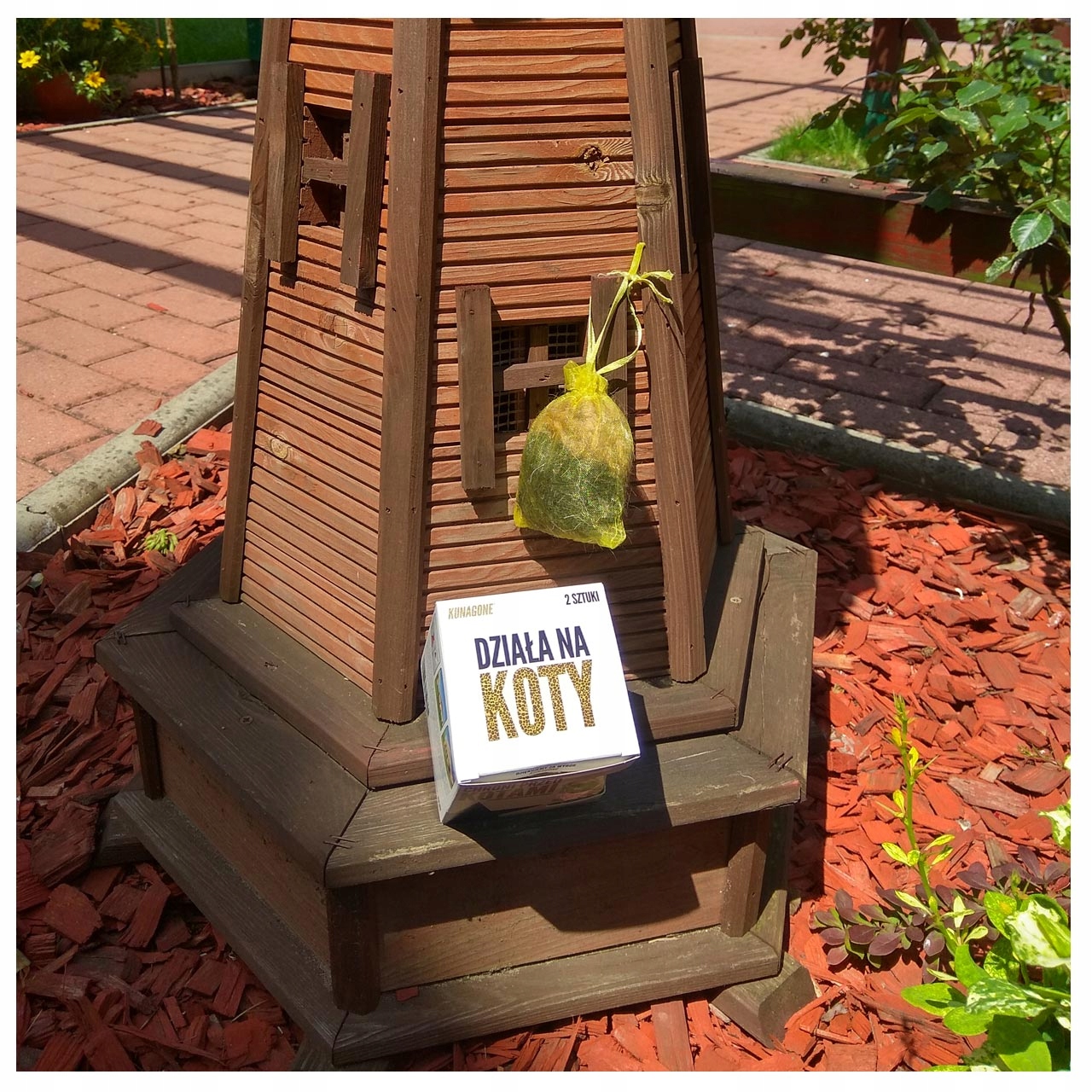 pachový odpudzovač mačiek